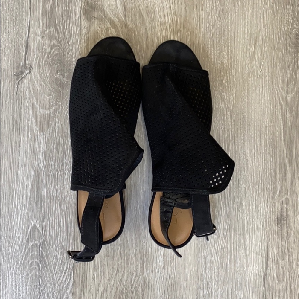 Loft black heels